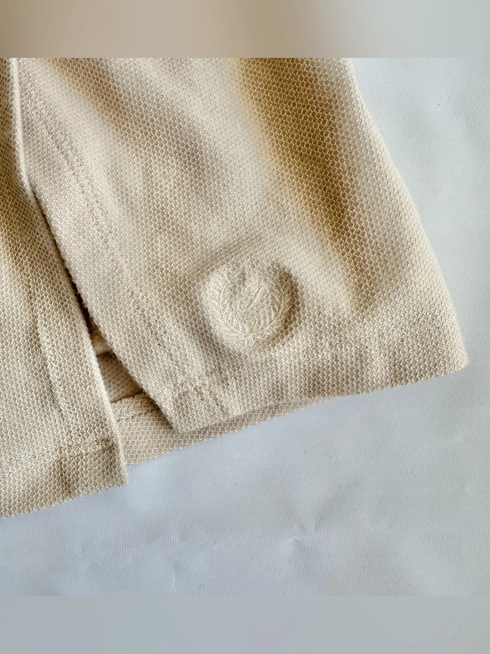 PINK Victoria’s Secret beige mini skirt, size xsmall
